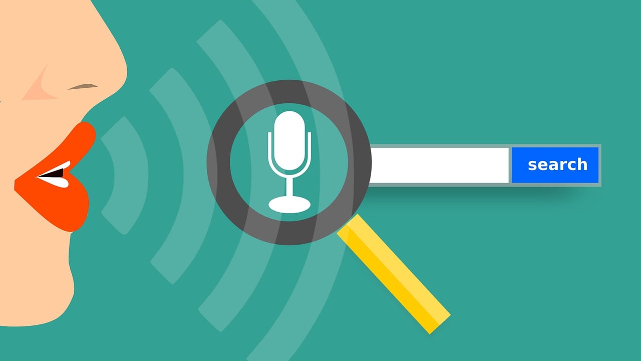 voice, search, talk